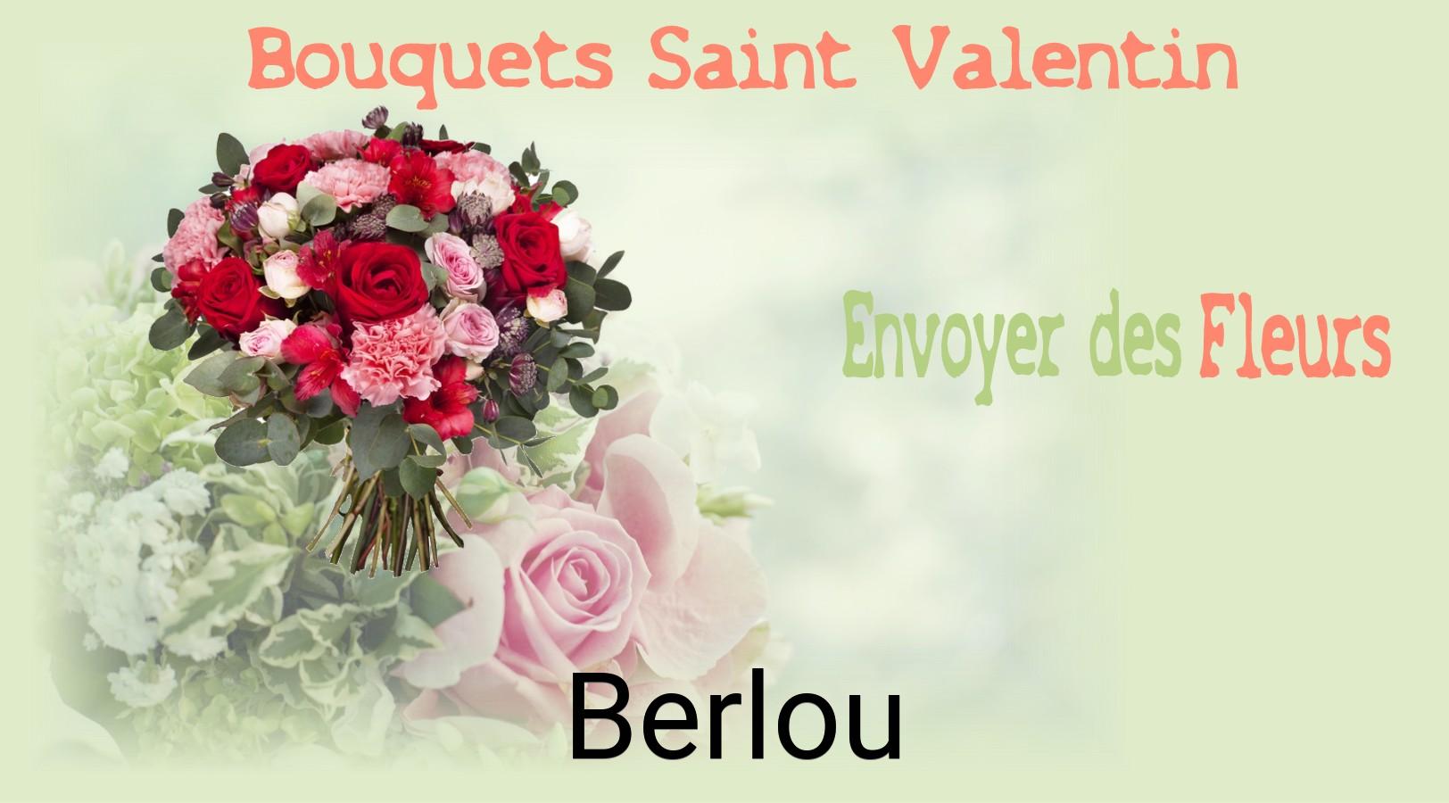 Roses de Saint-Valentin livrées à Berlou